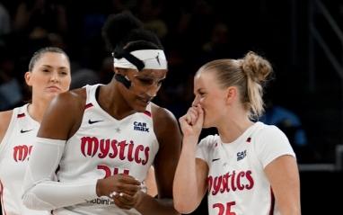 WNBA : les Mystics de Julie Vanloo surclassent Chicago (89-58) et gardent le top 8 en ligne de mire