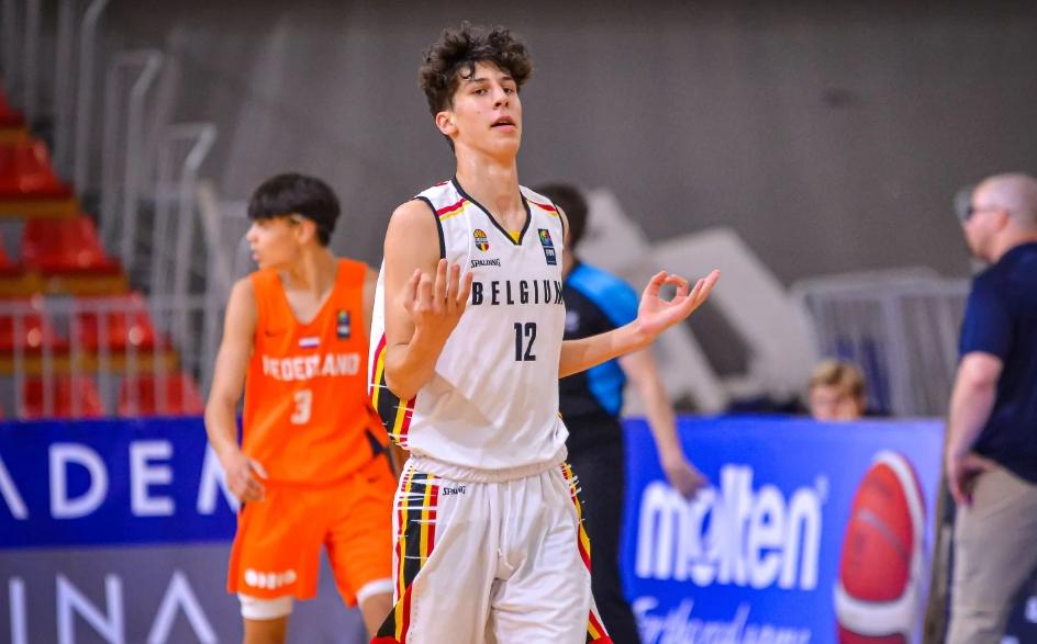 EuroBasket U16 : la Belgique s’impose largement (87-65) contre les Pays-Bas et rejoint les demi-finales