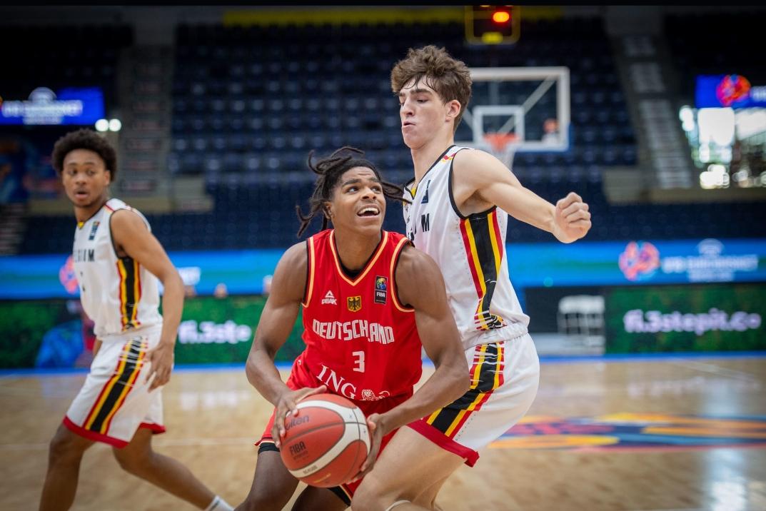 EuroBasket U18 : la Belgique s&rsquo;incline (54-76) face à l&rsquo;Allemagne et termine deuxième de son groupe