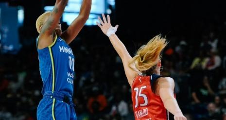 WNBA : Julie Vanloo et les Mystics défaites par Minnesota (71-78), les play-offs s’éloignent